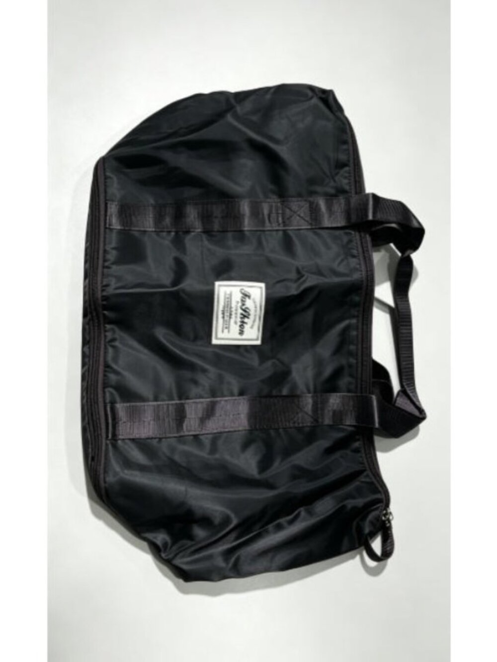 2PCS Black Lightweight Foldable Travel Duffle Bag Large Capacity Luggage Bagc